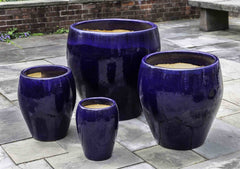 Photo of Campania Chantal Planters - Antique Pearl Set of 4 - Exclusively Campania