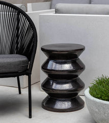 Photo of Campania Zigzag Garden Table - S/1 - Exclusively Campania