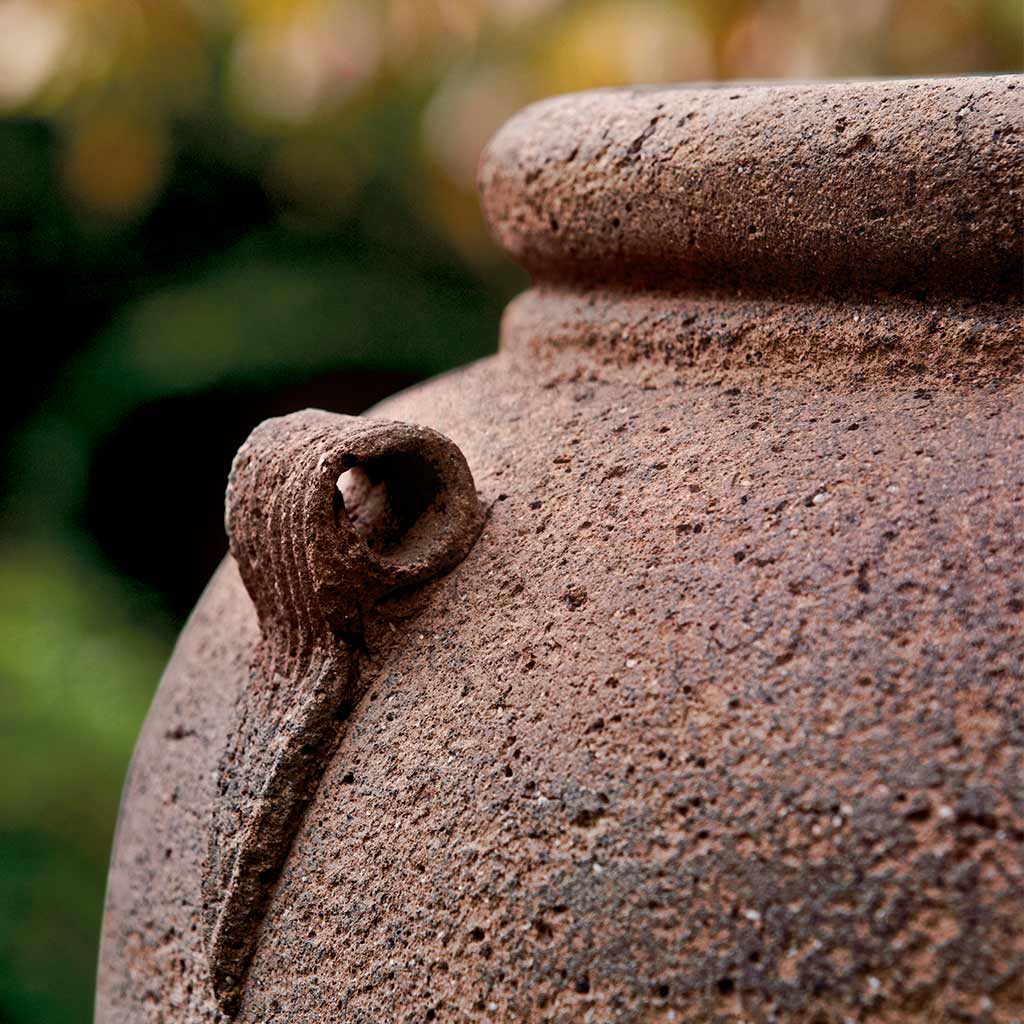 Photo of Campania 4-handle Jar - Sandblasted - Exclusively Campania