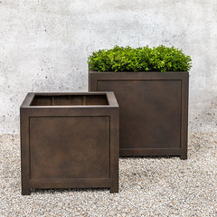 Photo of Campania Oxford Square Planter - Exclusively Campania