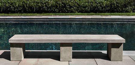Photo of Campania Biscayne Bench - Exclusively Campania
