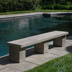 Photo of Campania Biscayne Bench - Exclusively Campania