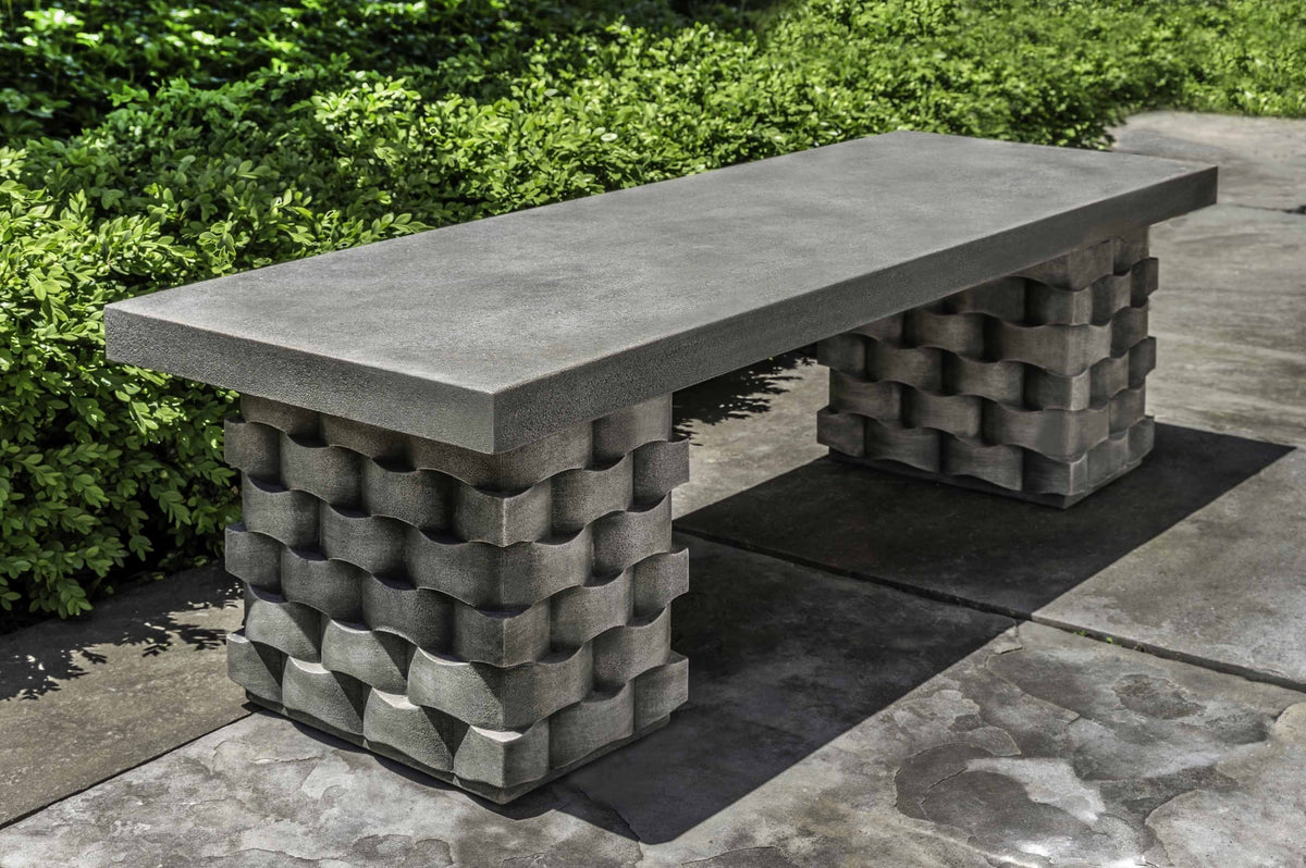Photo of Campania M-Weave Bench - Exclusively Campania