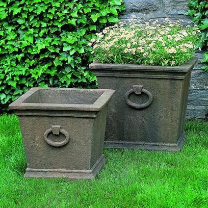 Photo of Campania Bellagio Ring Planters - Exclusively Campania