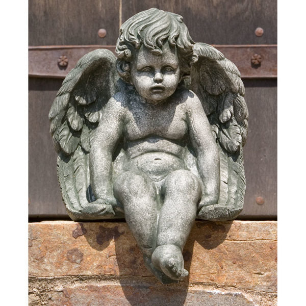 Photo of Campania Sitting Cherub Medium - Exclusively Campania