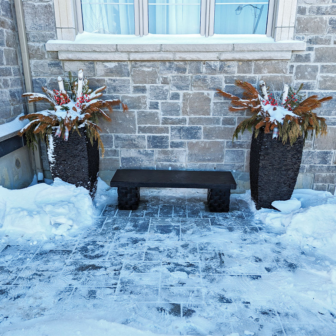 Photo of Campania M-Weave Bench - Exclusively Campania