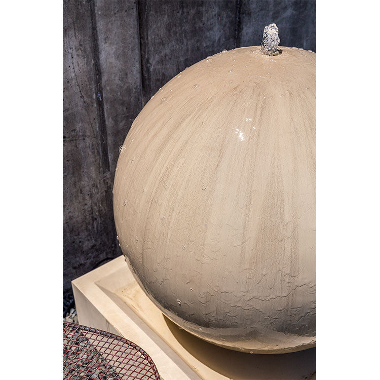 Photo of Campania Large Sphere Fountain - Exclusively Campania