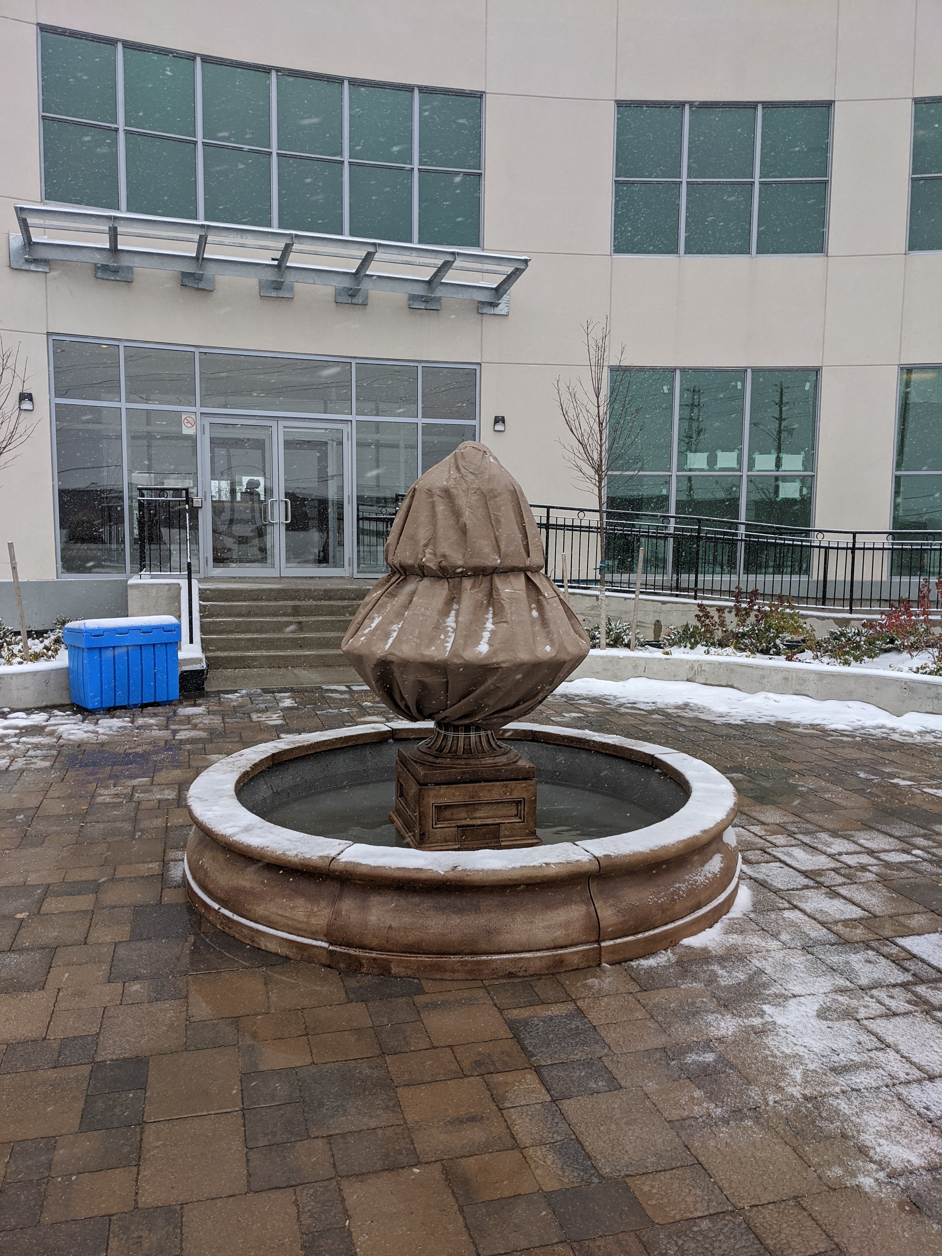 Photo of Campania Fountain Winter Covers - Exclusively Campania