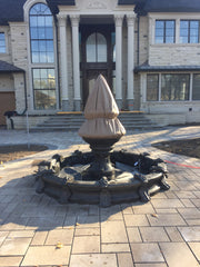 Photo of Campania Fountain Winter Covers - Exclusively Campania