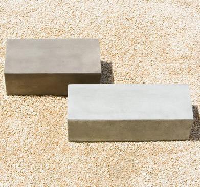 Photo of Campania Low Rectangular Plinth - Exclusively Campania