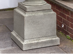 Photo of Campania Rustic Pedestal - Exclusively Campania
