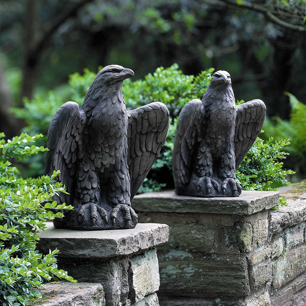 Photo of Campania Eagle Looking Left and Right - Exclusively Campania