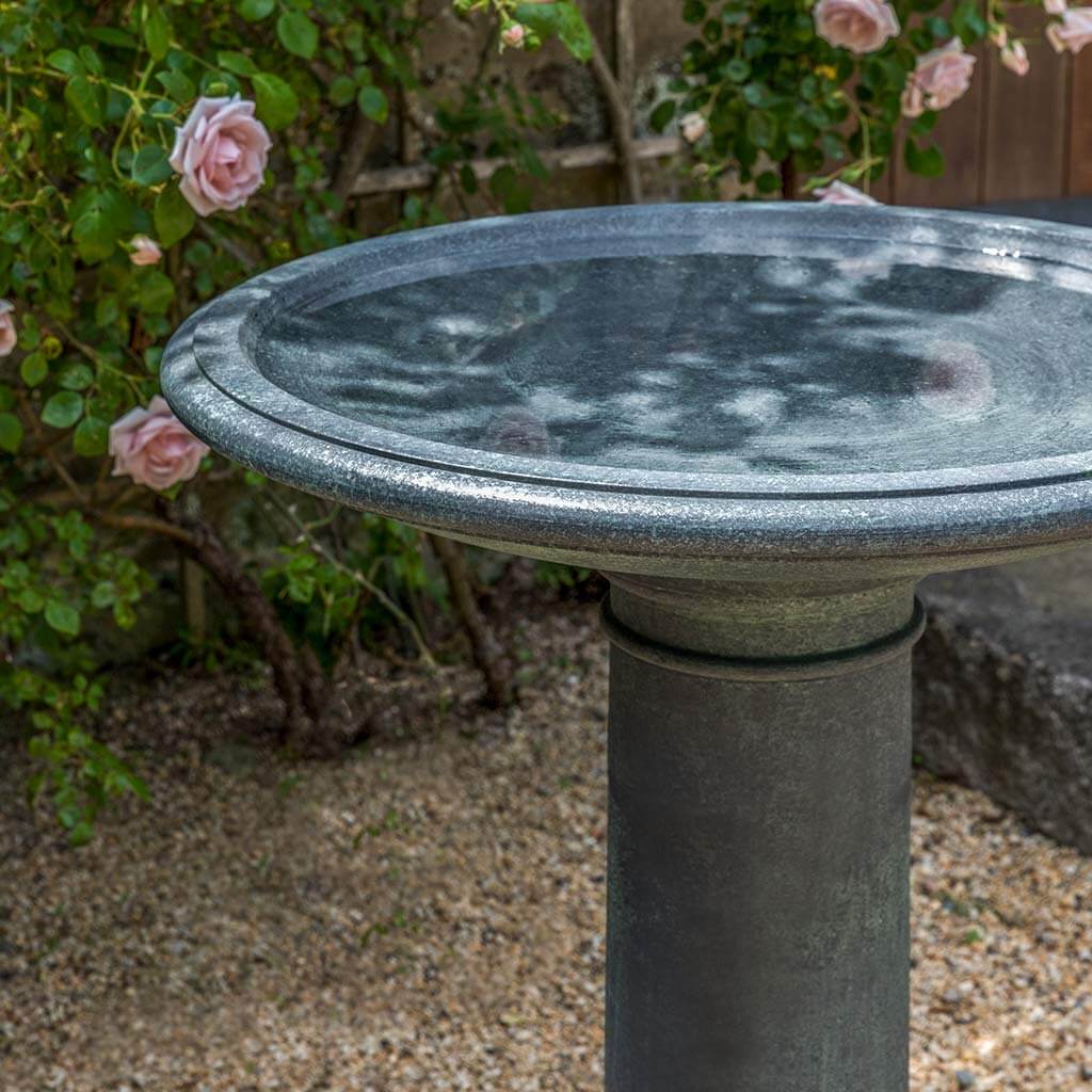 Photo of Campania The Hampton Birdbath - Exclusively Campania