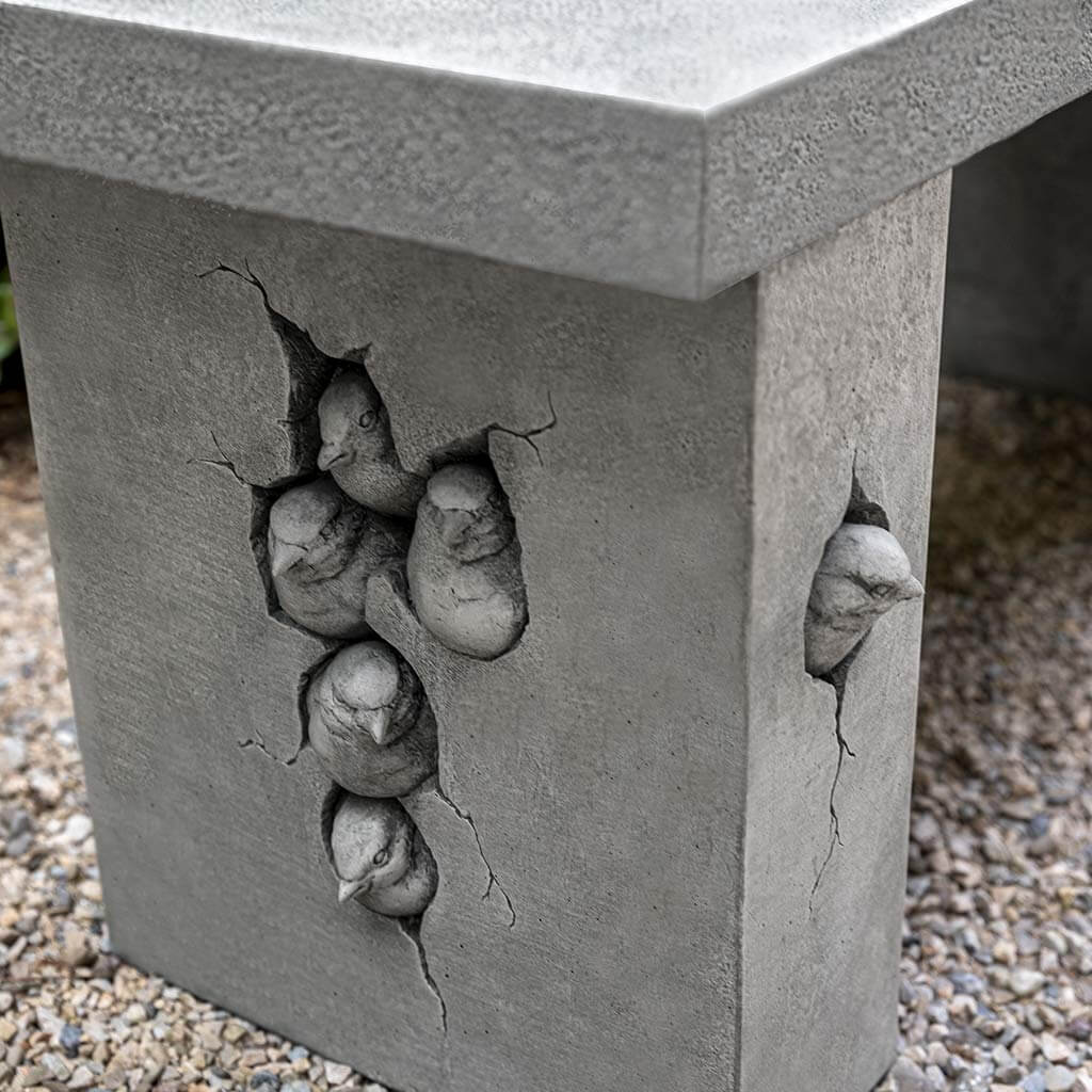 Photo of Campania Birdhouse Bench - Exclusively Campania