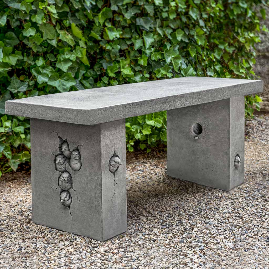 Photo of Campania Birdhouse Bench - Exclusively Campania
